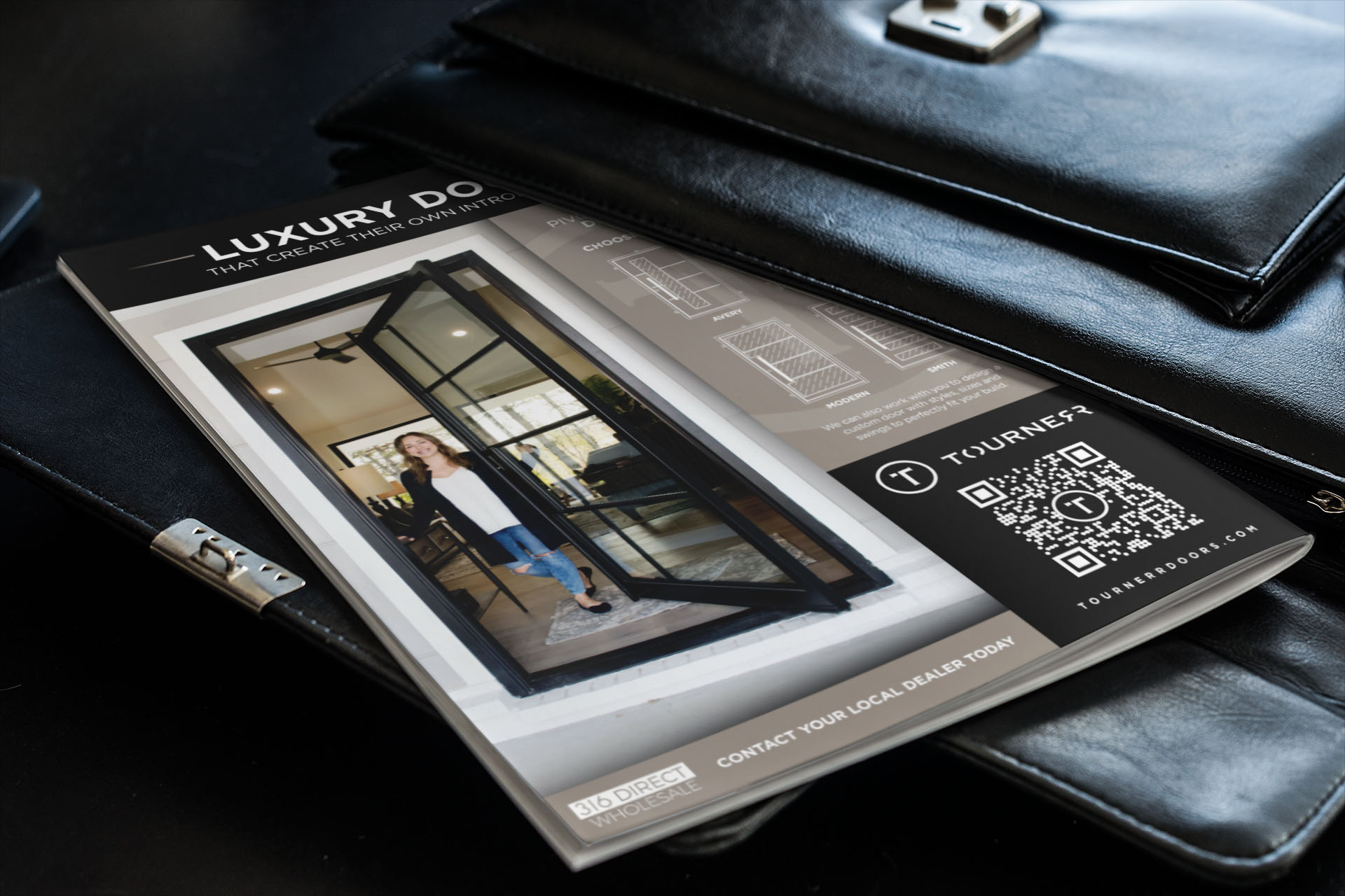 Tournerr print advertising